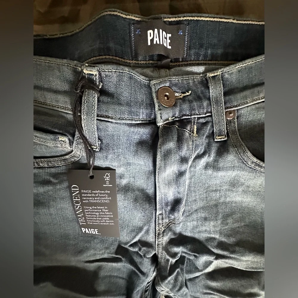 ‼️RARE‼️🎸PAIGE🎸🔥NWT🔥Croft Skinny Jeans in Birch—31